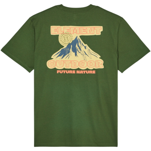 2026 Element Mens To The Top T-Shirt ELYZT00689 - Bronze Green